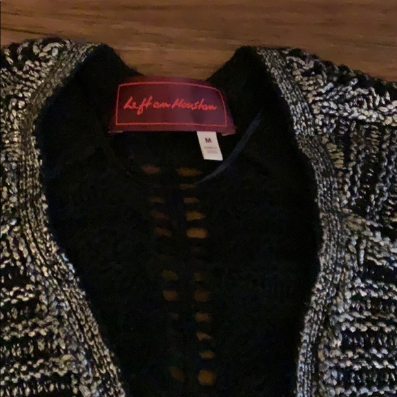 🆕 Left in Houston Cardigan- Silver/black 🌟SALE🌟 - Picture 5 of 5